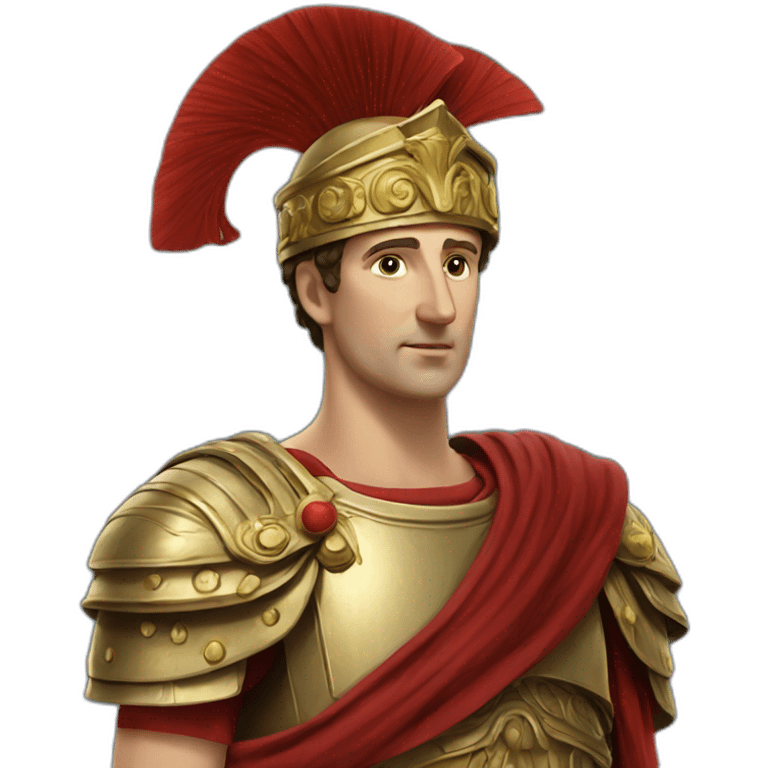 First Roman emperor Octavian August emoji