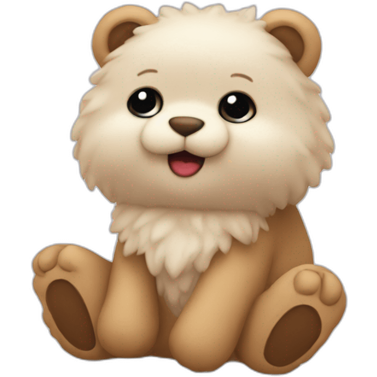 Doudou peluche emoji