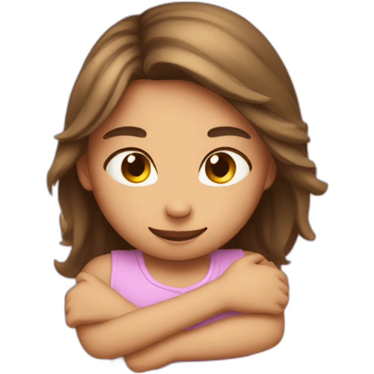 Girls hugging  emoji