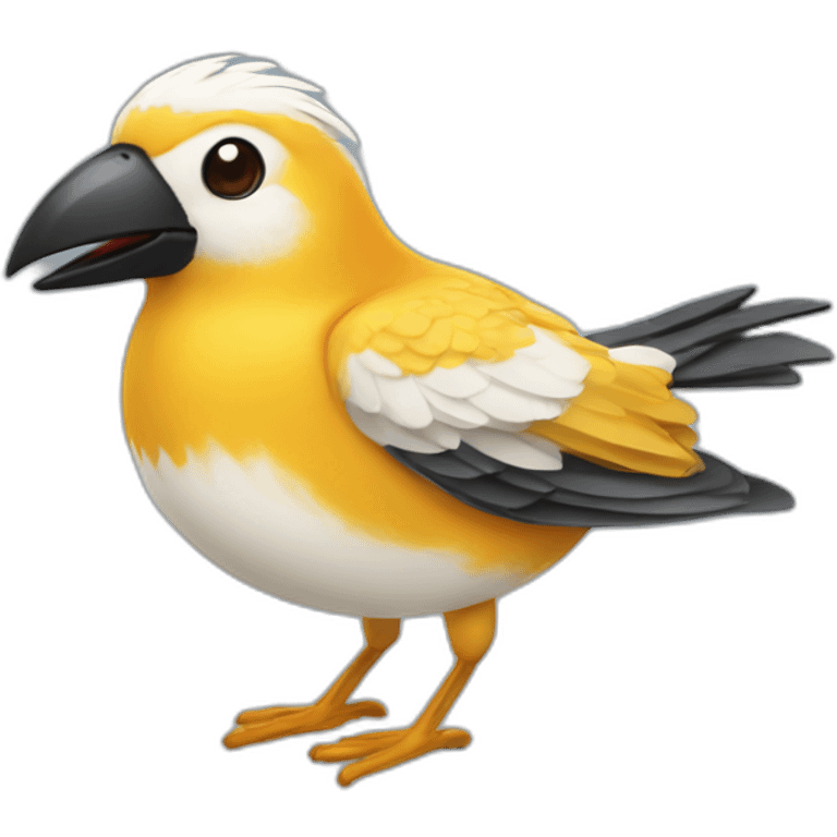 Oiseau en maillot de bain emoji