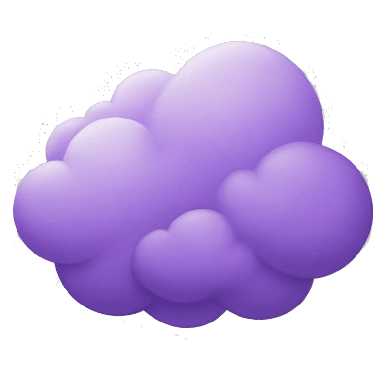 purple clouds emoji