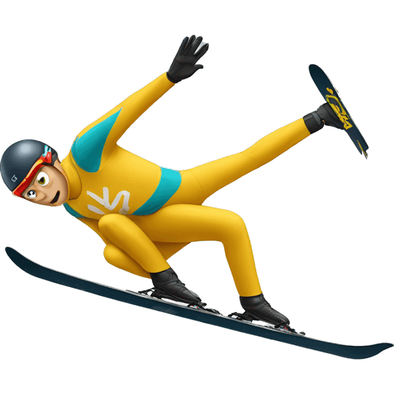 ski jumping emoji