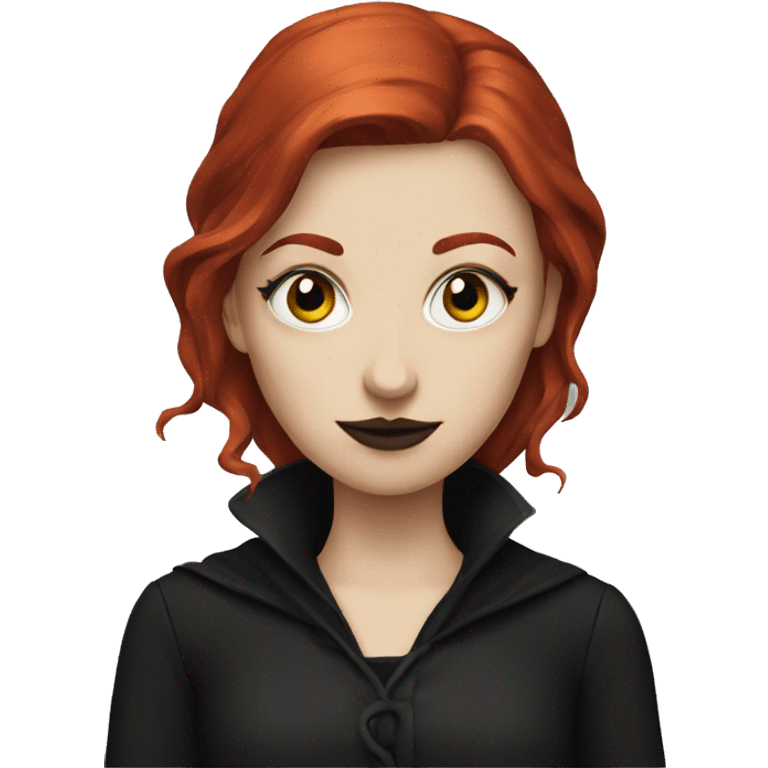 gothic redhead emoji