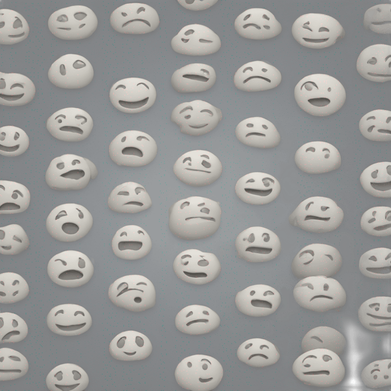 smileys emotions gray emoji