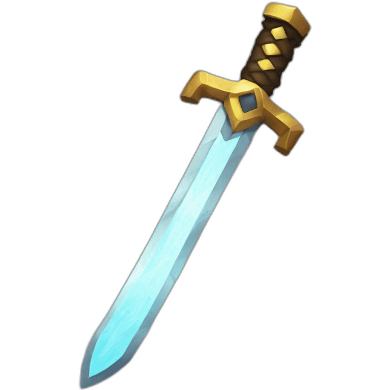 Pixel sword emoji