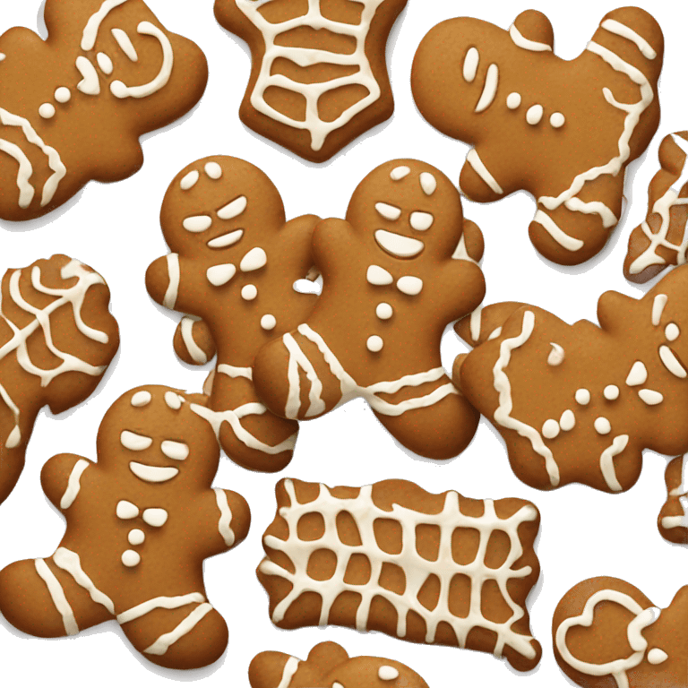 delicious gingerbread  emoji