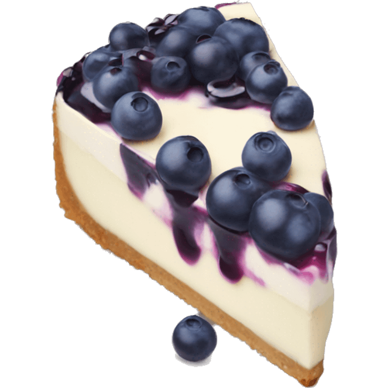 Blueberry Cheesecake  emoji