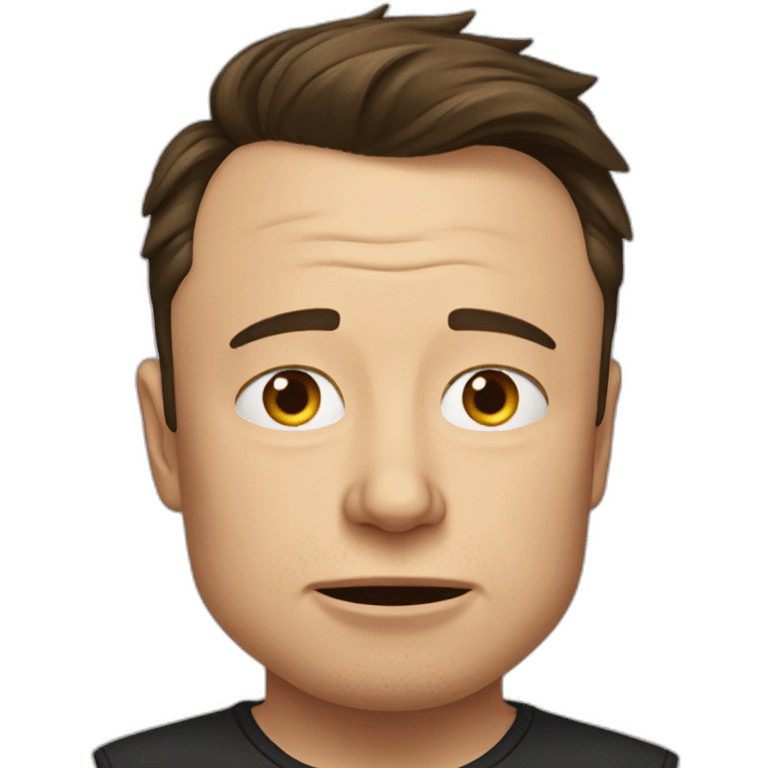 Elon Musk Crying emoji