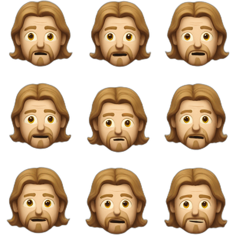 many sean beans with different expressions emoji