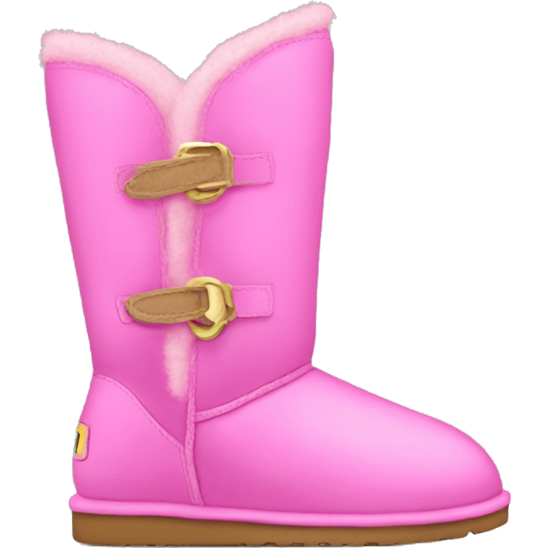 Pink uggs emoji