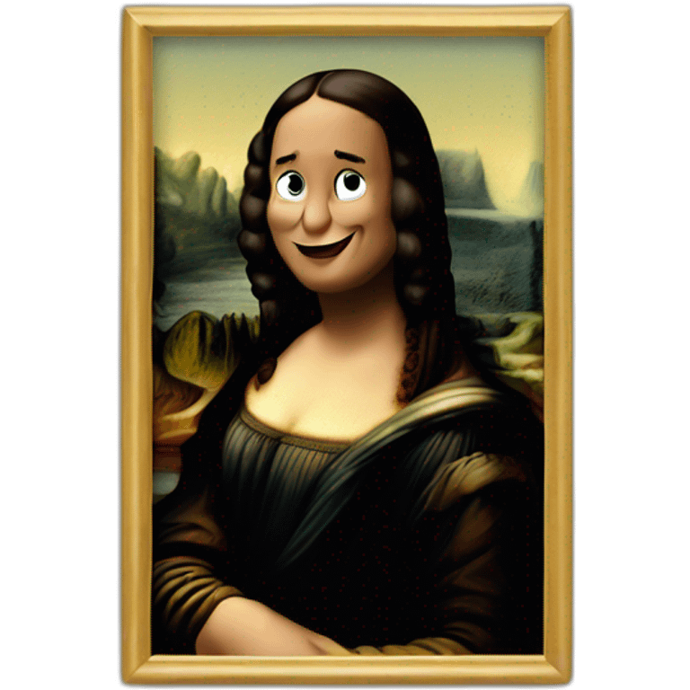 Mona Lisa emoji