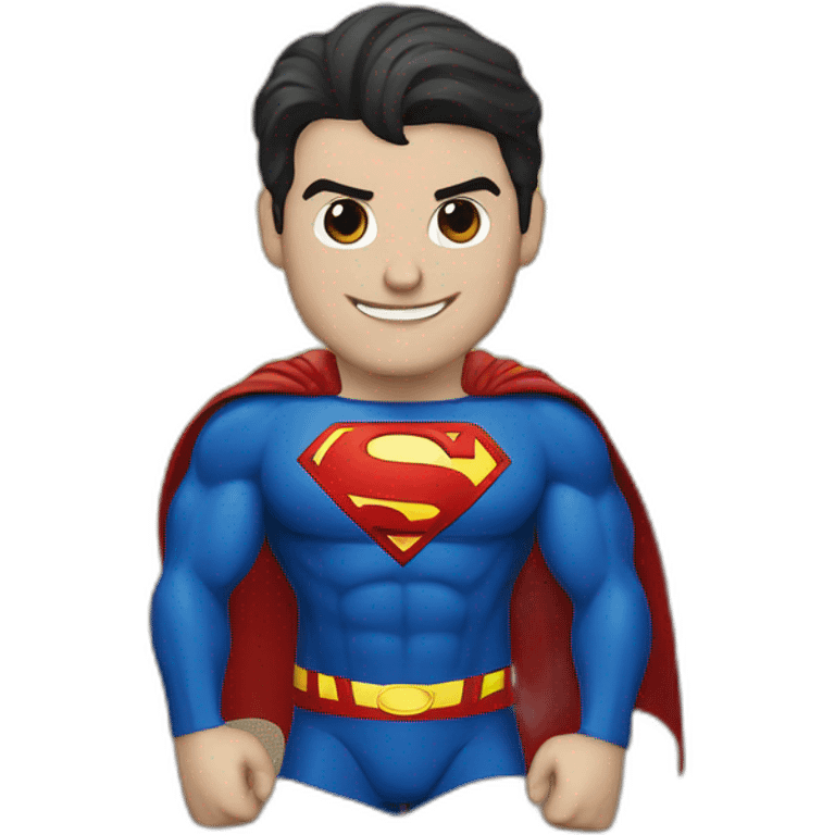 superman con R en lugar de S emoji