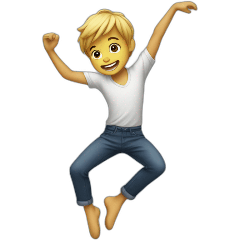 Dancing boy emoji