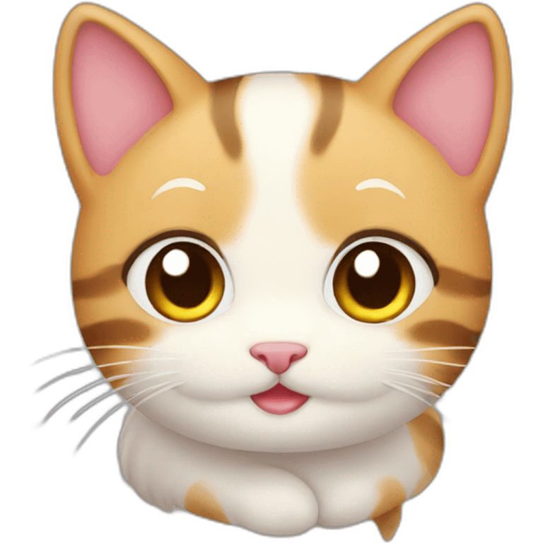 cute cat kawaii emoji