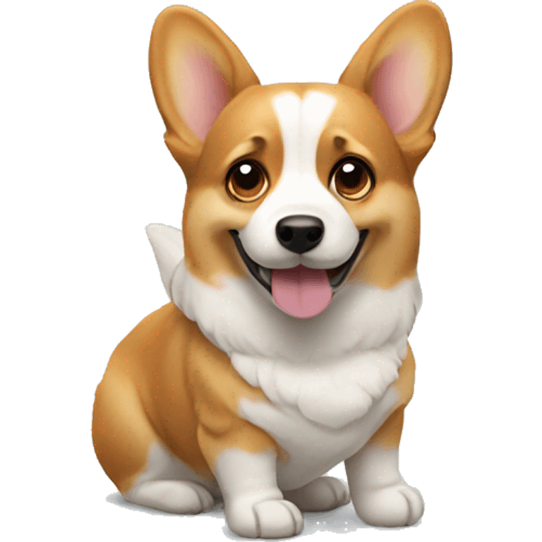 Corgi dog emoji