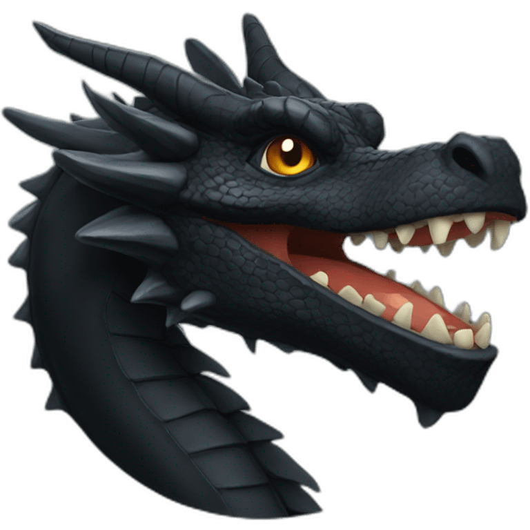 black dragon emoji