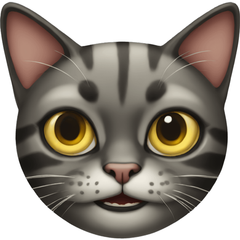 freaky cat emoji