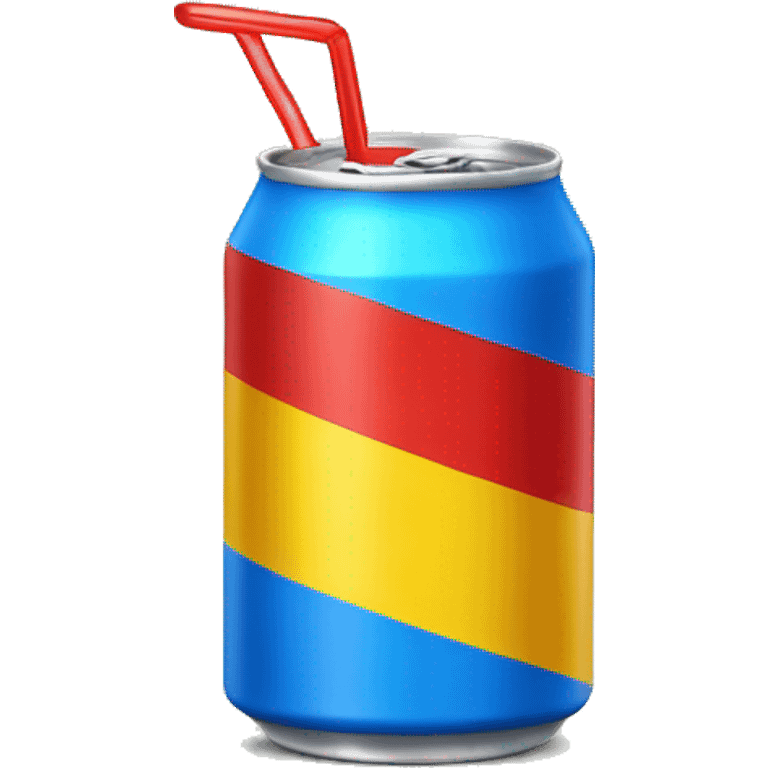 blue red yellow surfside drink can emoji