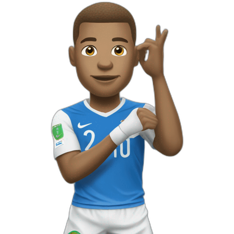 Mbappé coupe du monde  emoji