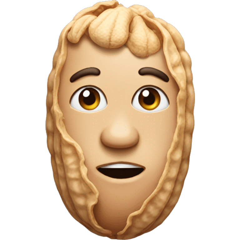 peanut head emoji