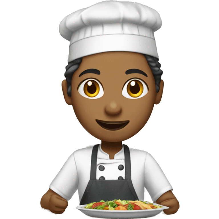 school canteen cook emoji