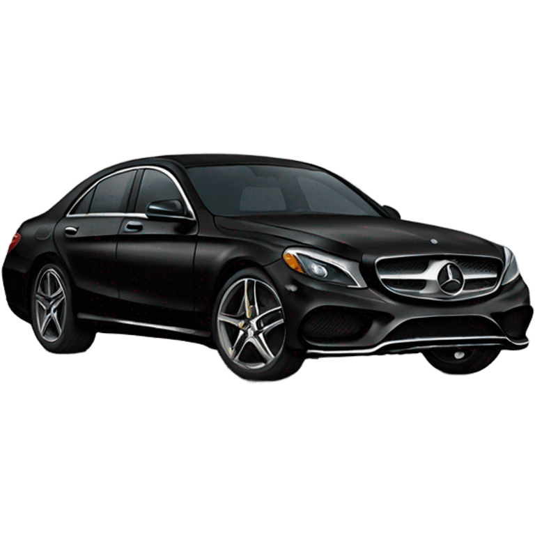 Black Mercedes  emoji