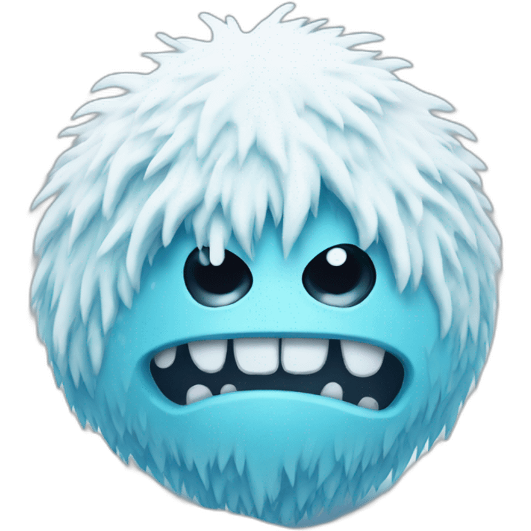 Snow monster emoji