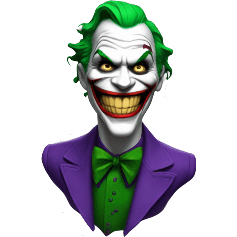 the joker laughing extremely emoji