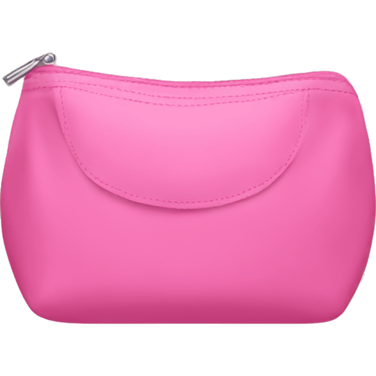 pink cosmetic bag emoji