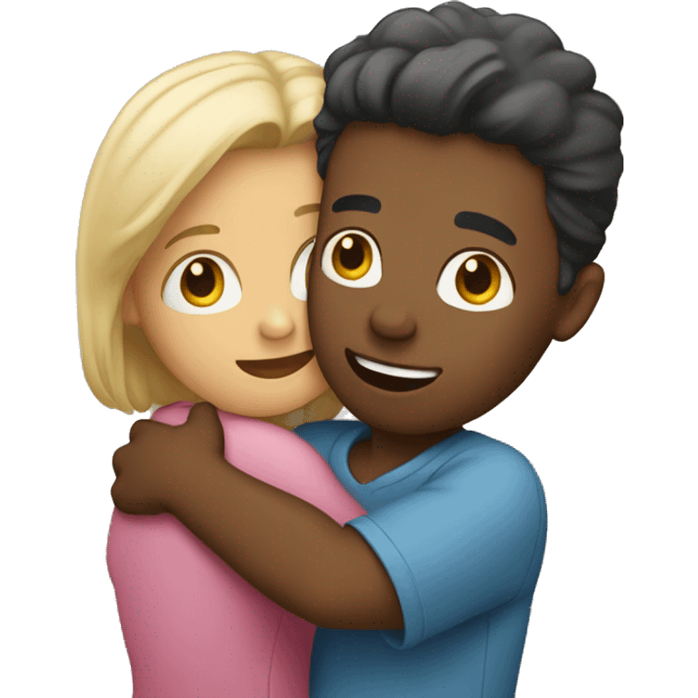 two people hugGING emoji