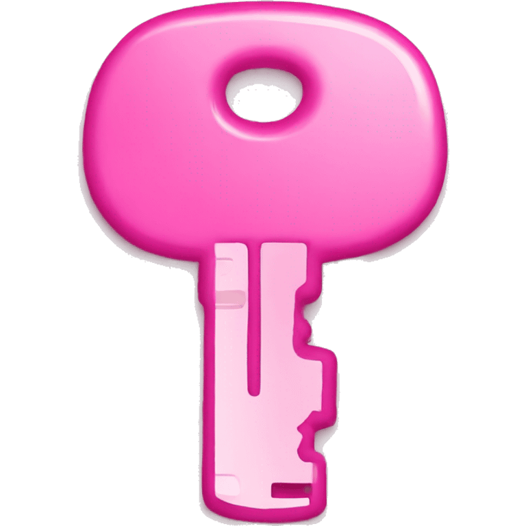 Total pink key  emoji