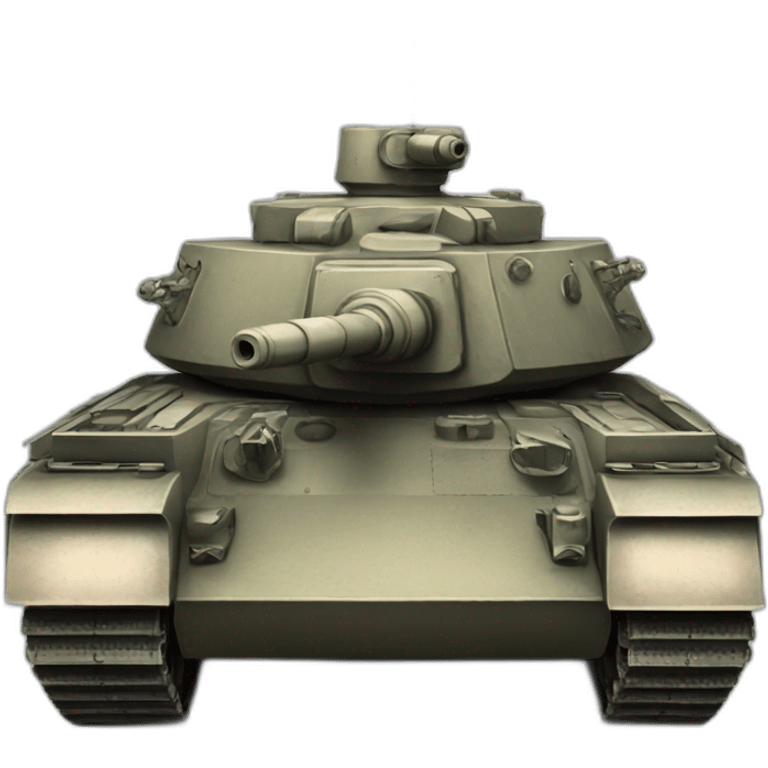 Tank panzer emoji