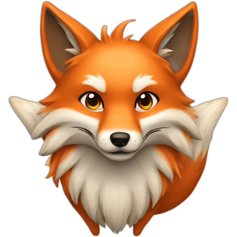 nine tailed fox emoji