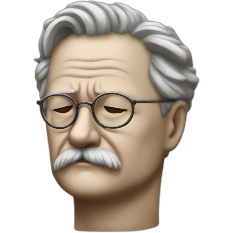 Trotsky sleeping emoji