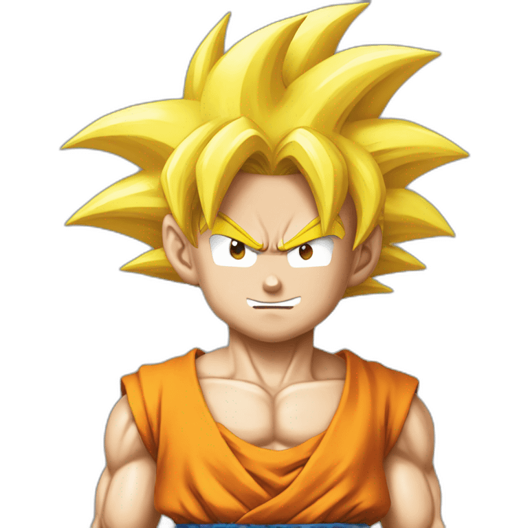 goku super sayan emoji