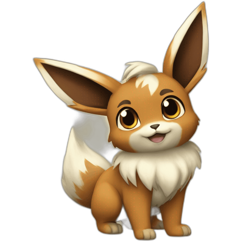 The pokemon eevee emoji