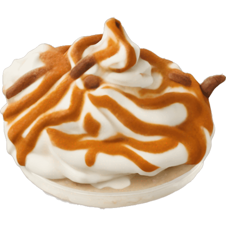 Pumpkin spice Frappuccino  emoji