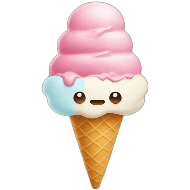 Ice cream emoji