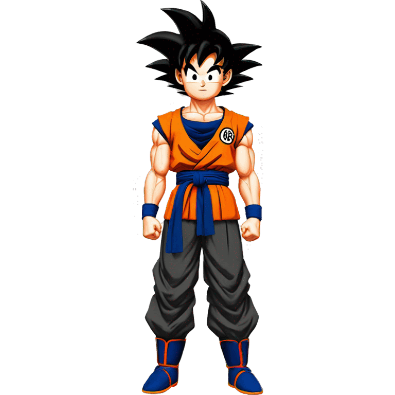 goku de dragon ball z emoji