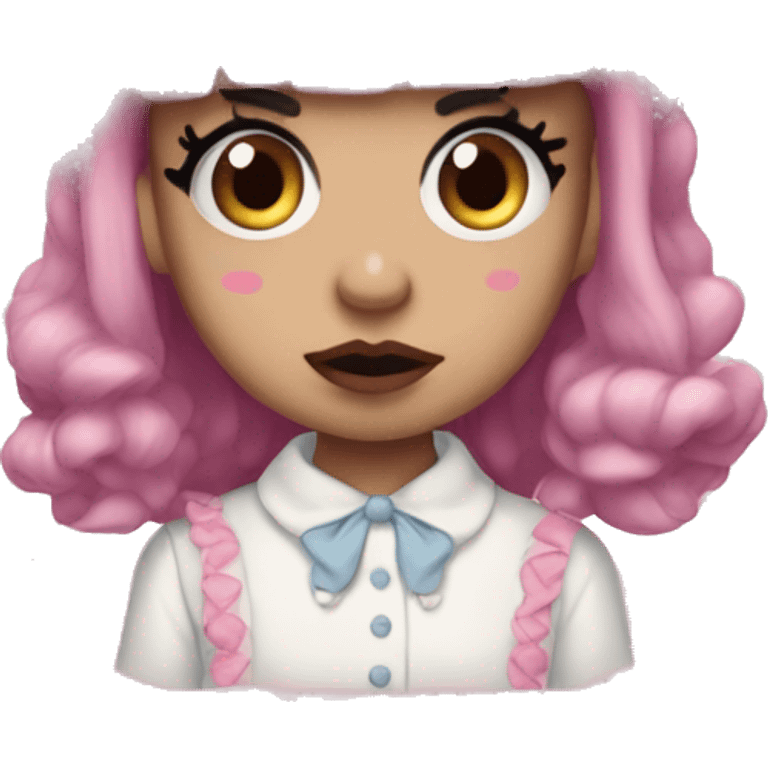 Melanie Martinez pink nymth creature emoji