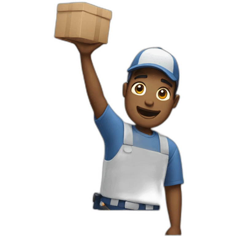 delivery guy emoji