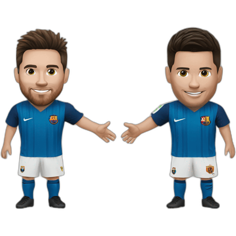 Messi et Ronaldo  emoji