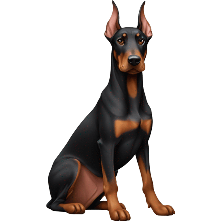 Beautiful Doberman  emoji