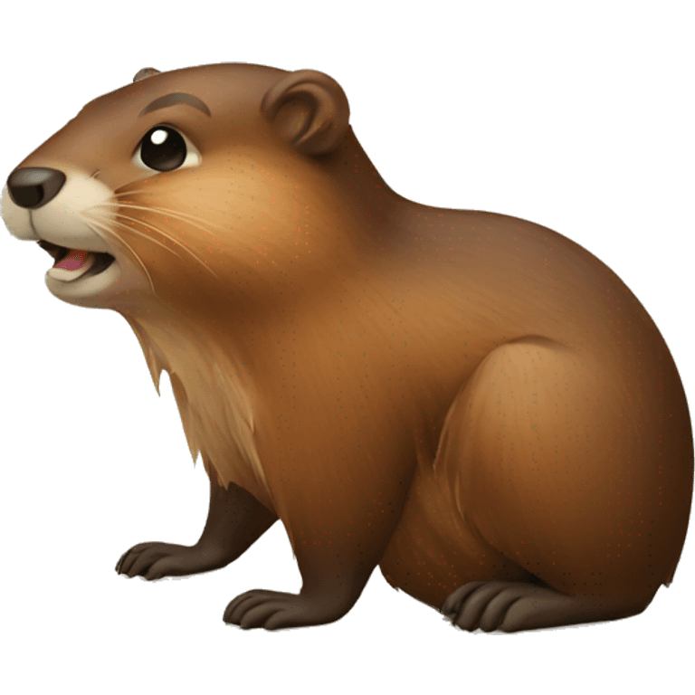 beaver emoji