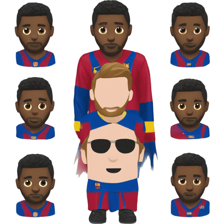 elbise giyen messi emoji