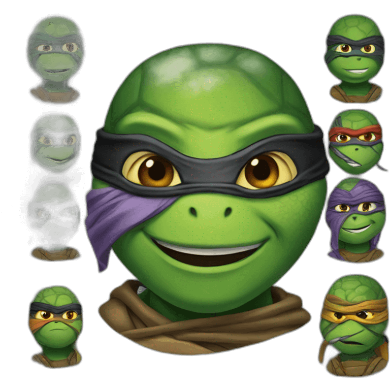 all Ninja turtles  emoji