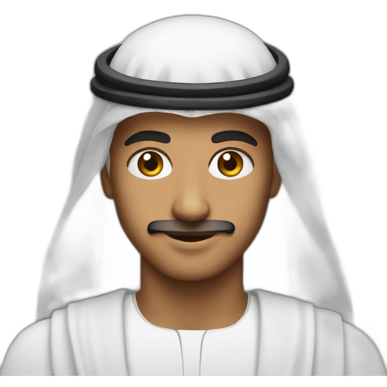 UAE face emoji