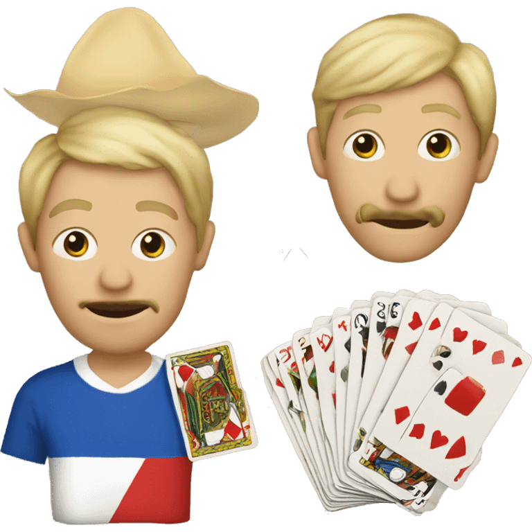 juego de cartas argentino "truco" emoji