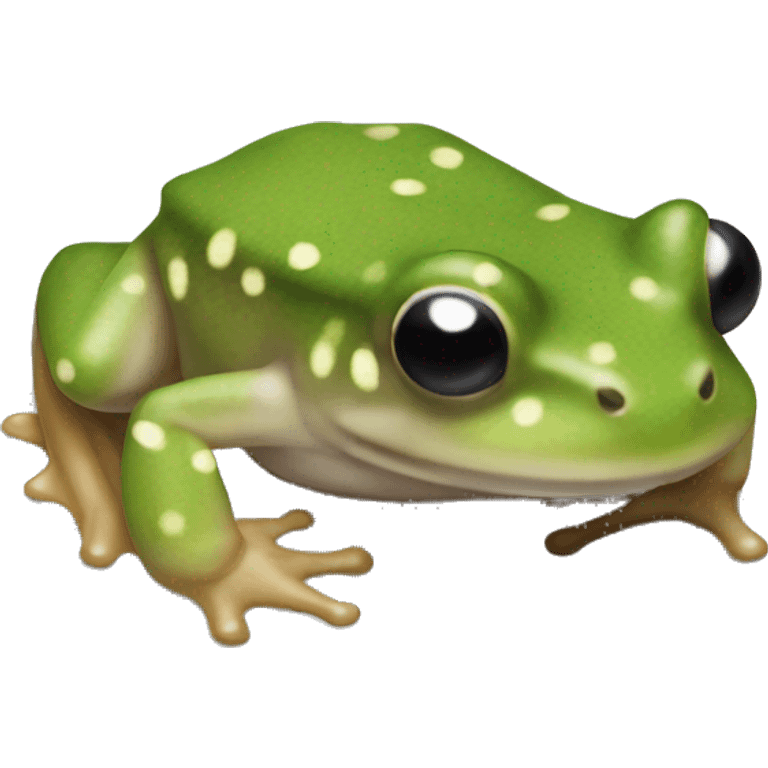 African dwarf frog emoji