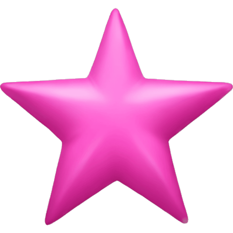 pink star emoji